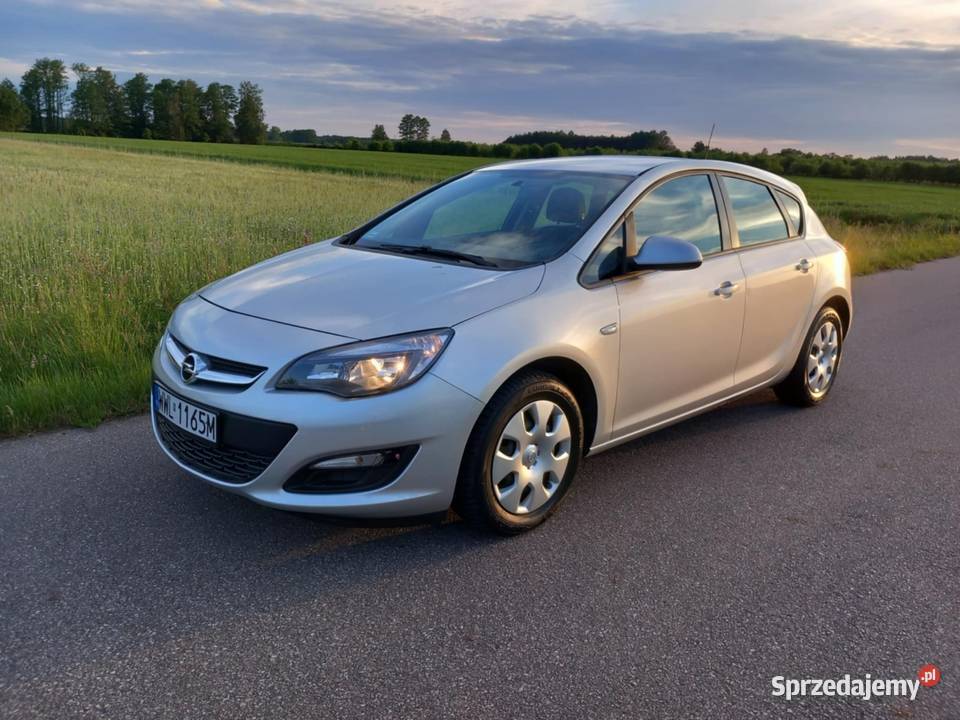 Opel ASTRA J 2015 srebrny Garwolin sprzedam