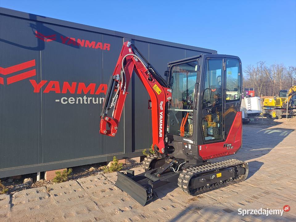 Minikoparka YANMAR SV17VT fabrycznie nowa 2022 r