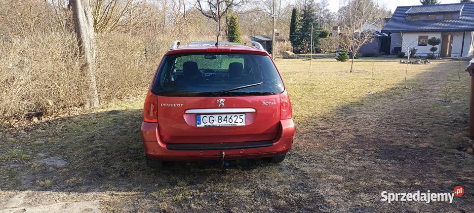 Peugeot 307 16 bg kujawsko-pomorskie Grudziądz sprzedam