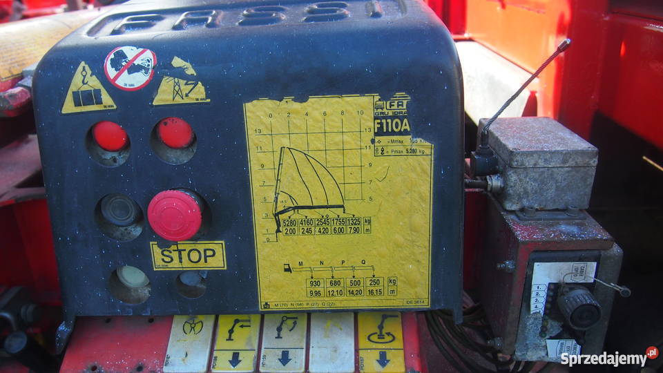 Fassi F110 5280 HDS Palfinger Hiab Proszowice