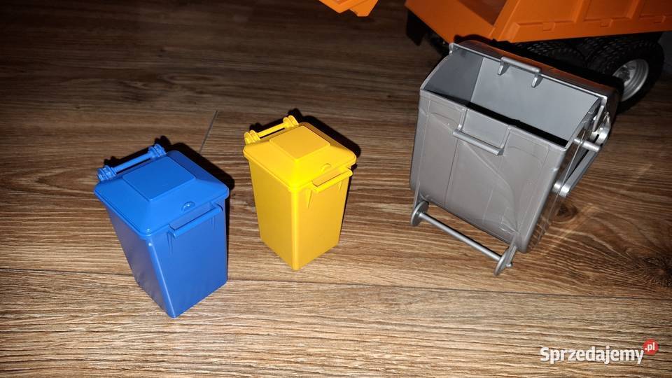 Śmieciarka Bruder 3 kosze stan idealny Kalinowice sprzedam