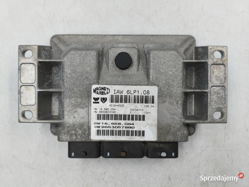 Sterownik Silnika Citroen C5 20 16v 9653057880 mazowieckie Wyszków