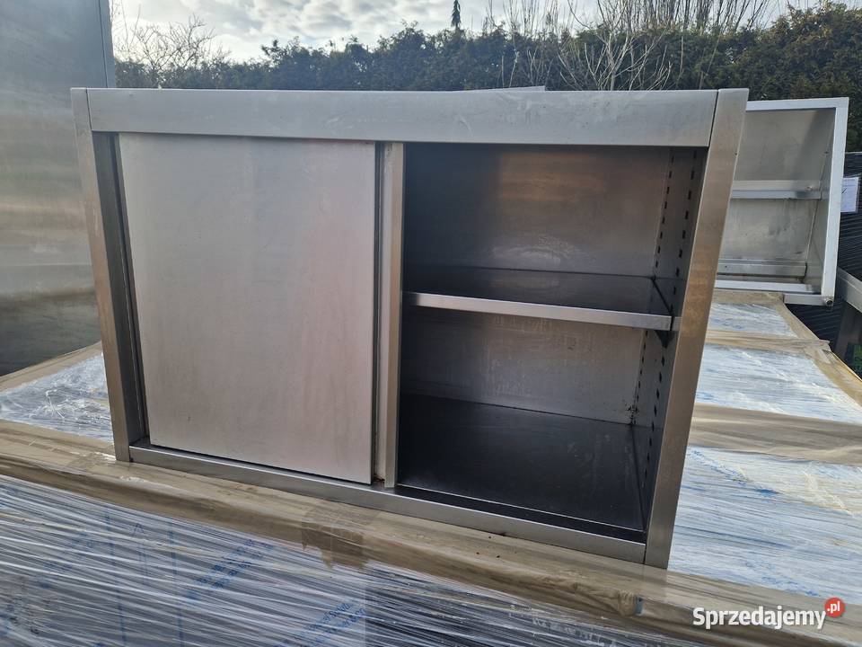 Szafka Wisząca Stal Nierdzewna Drzwi Suwane Ostrów Wielkopolski sprzedam