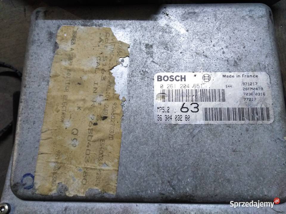 peugeot 406 20 16v immo komputer 0261204651 Przemyśl sprzedam