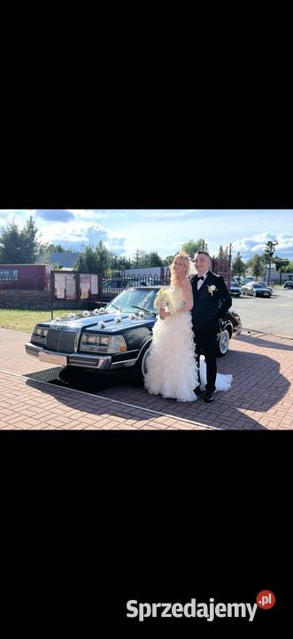 Auto do ślubu zabytkowy lincoln continental z Piotrków Trybunalski