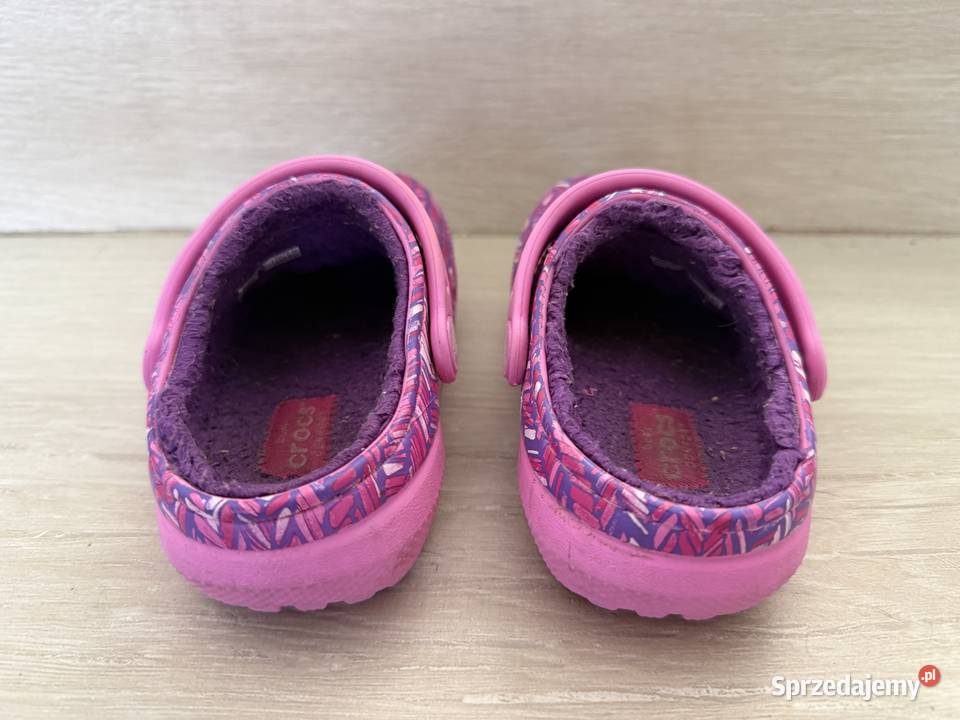 Chodaki dziecięce Crocs C7 r 23 Rozmiar 23 Łódź sprzedam