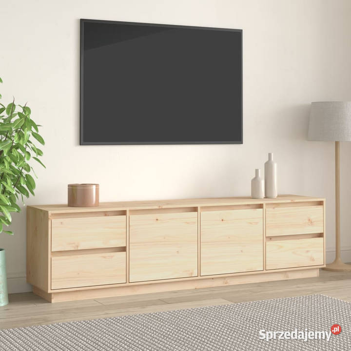 Szafka pod telewizor 176x37x475 lite drewno Warszawa