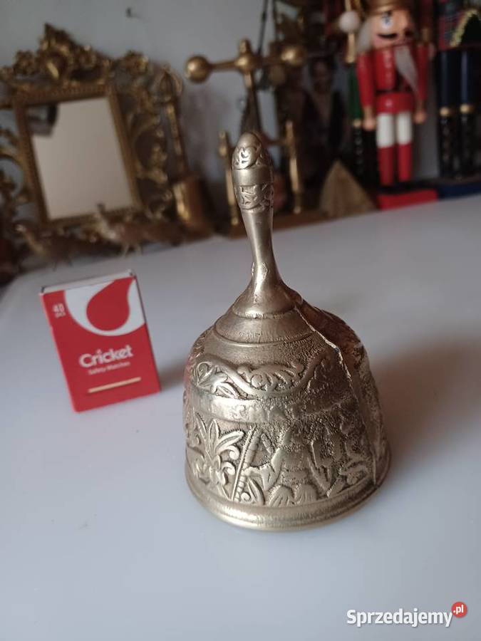 Piękny mosiężny dzwonek sprzedam
