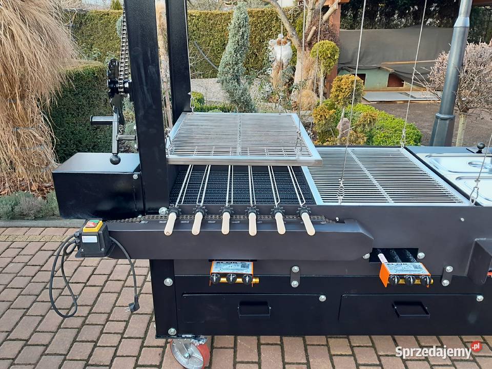 Gastronomiczny grill cateringowy gazowy węglowy wielkopolskie Damasławek