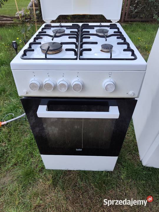 Kuchnia gazowa Beko okap kuchenny