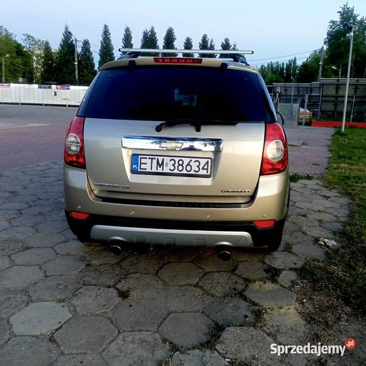 Chevrolet Captiva 24 benzyna LPG wersja 7 Łódź sprzedam