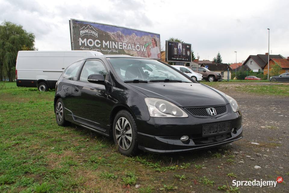 Honda Civic 16 benzyna 110 Klima Hak centralny zamek Nowy Sącz