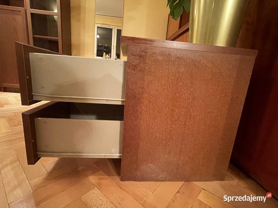 Mała komoda IKEA MALM w kolorze ciemnobrązowym Toruń sprzedam