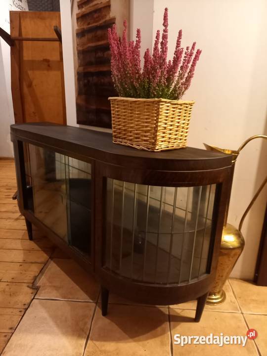 Komoda witryna retro prl lata 60 Pozostałe Gdańsk