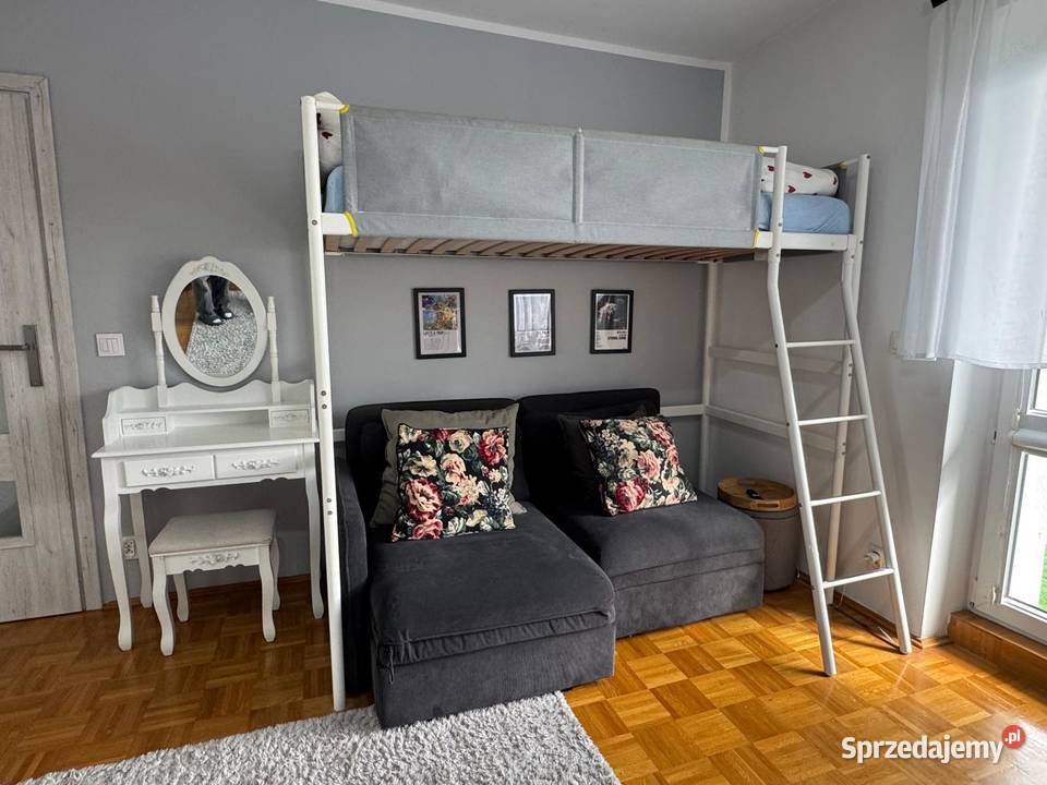 Piętrowe łóżko z materacem i podkładem komplet Toruń