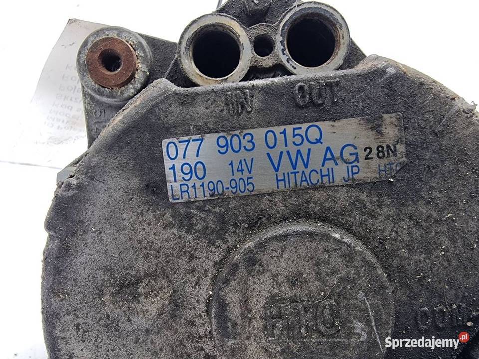 ALTERNATOR AUDI A8 D3 077903015Q Pozostałe kujawsko-pomorskie Lipno