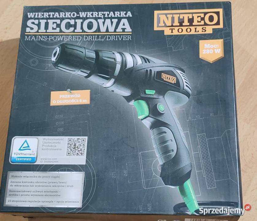 Sprzedam wiertarko wkrętarkę niteo sieciowa 6m Cerekwica Stara