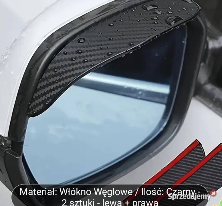 Osłona lusterek bocznych przed deszczem Gliwice sprzedam