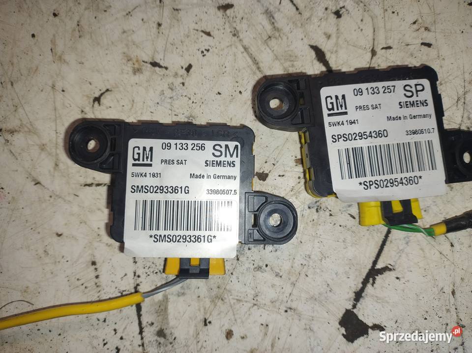OPEL ASTRA II G czujnik uderzenia 09133257 Czujniki świętokrzyskie Kielce