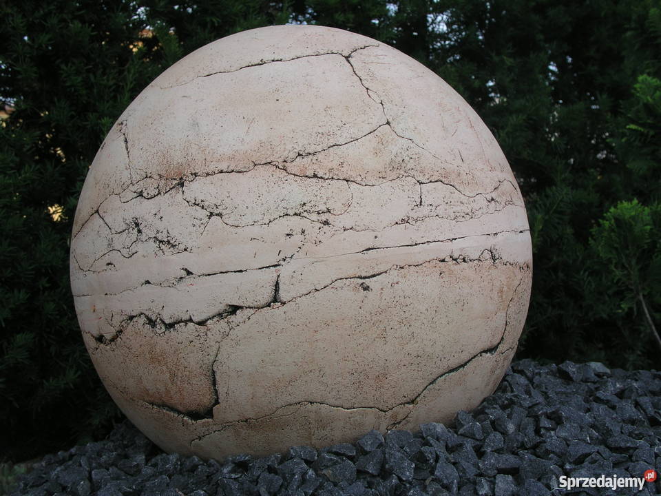 Ceramiczna kula ogrodowa 50 cm. mrozoodporna