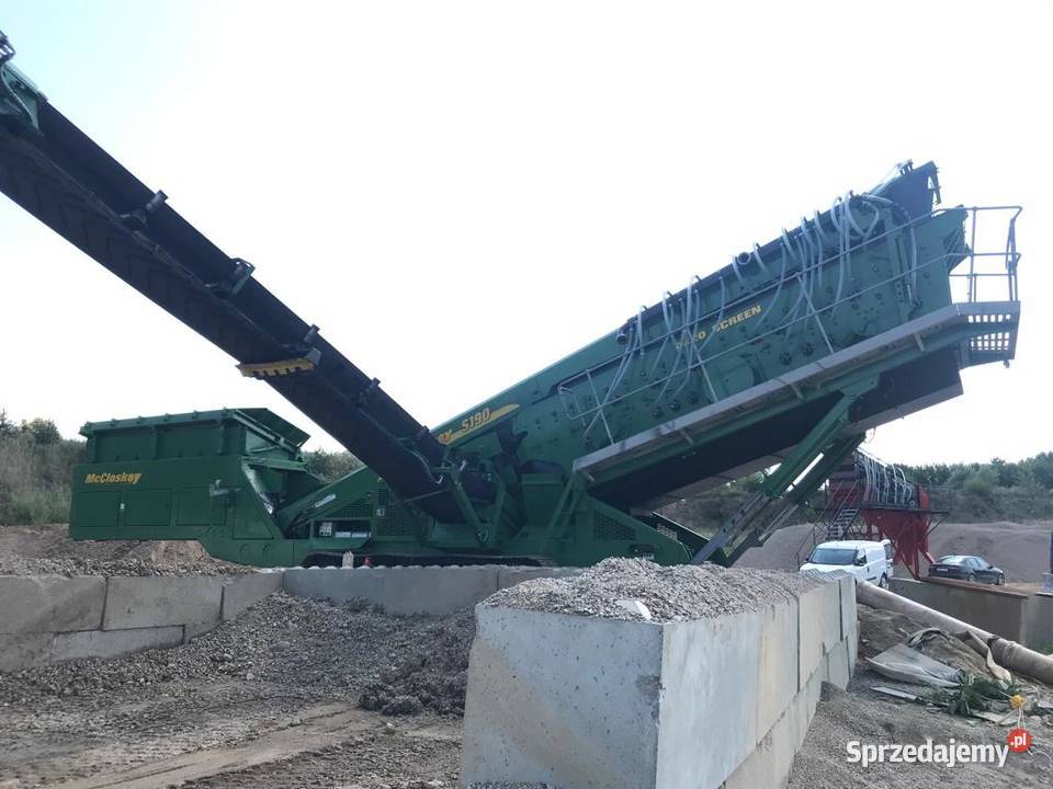 Mobilny przesiewacz McCloskey s190 na mokro Kołodziejewo