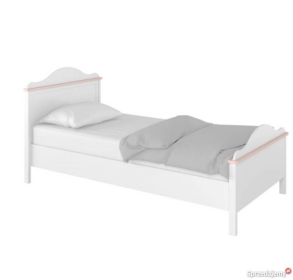 Meble Do Pokoju Młodzieżowego Łóżko Biały Róż Gdańsk