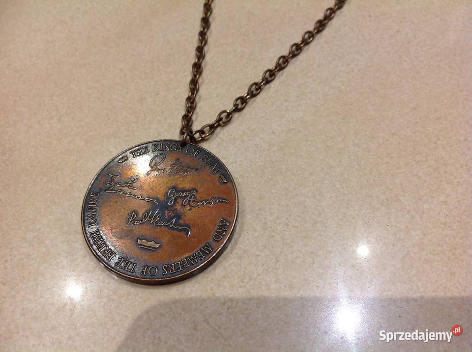 Wisior Medal THE BEATLES ANNO 1966