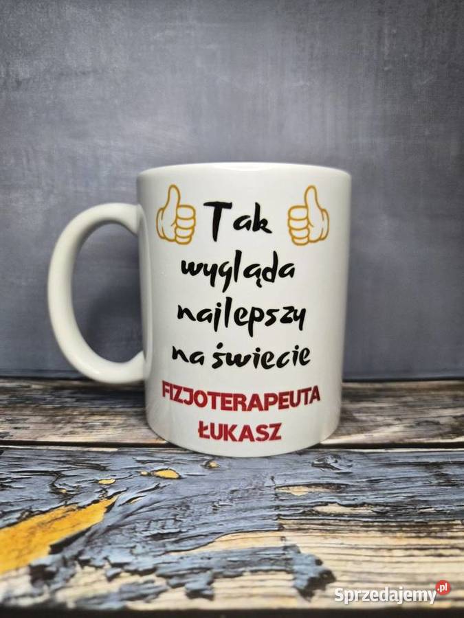 Kubek Fizjoterapeutki fizjoterapeuty Wrocław sprzedam