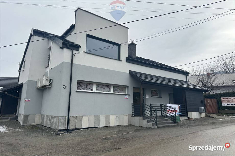 Lokal handlowousługowy wolnostojący z parkingiem 61.7m2 Bielsko-Biała