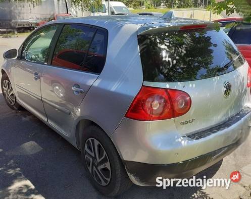 VOLKSWAGEN GOLF 2007 5 drzwi 14 benzynaLPG Golf sprzedam