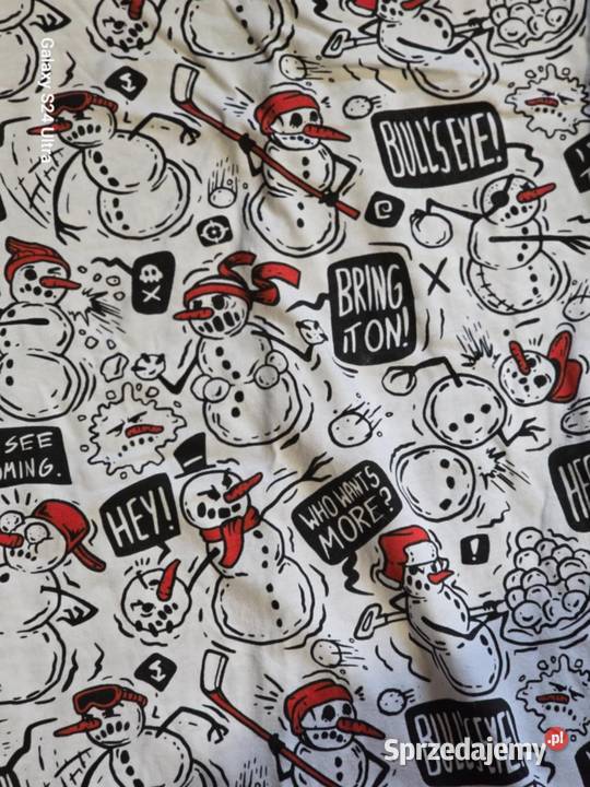 Koszulka z zimowym motywem size M Żory sprzedam
