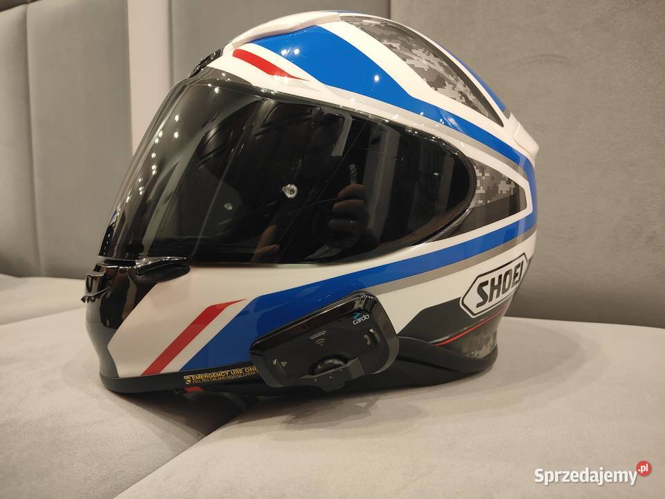 Kask motocyklowy SHOEI RF1200 Intercom Cardo Świdnica