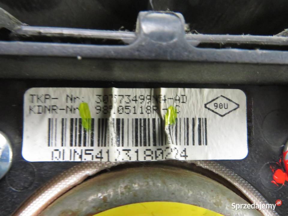 PODUSZKA KIEROWCY DACIA DOKKER Express sprzedam