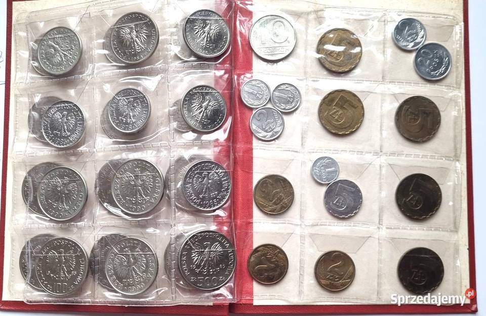 Monety Polskie z klaserem 1 lubuskie Zielona Góra