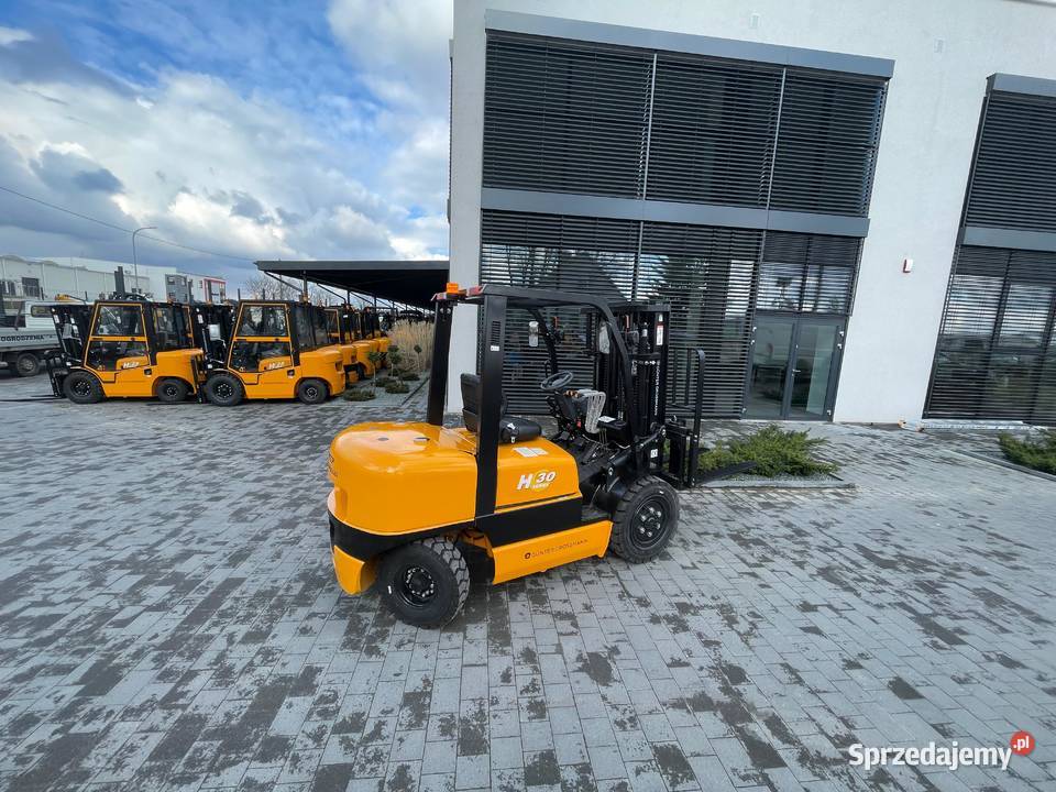 Nowy wózek widłowy duplex Gunter Grossmann 3T sprzedam