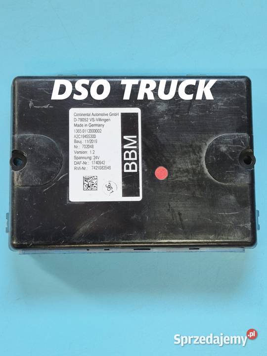 1740942 STEROWNIK MODUL KOMPUTER BBM DAF XF 106 Zawichost