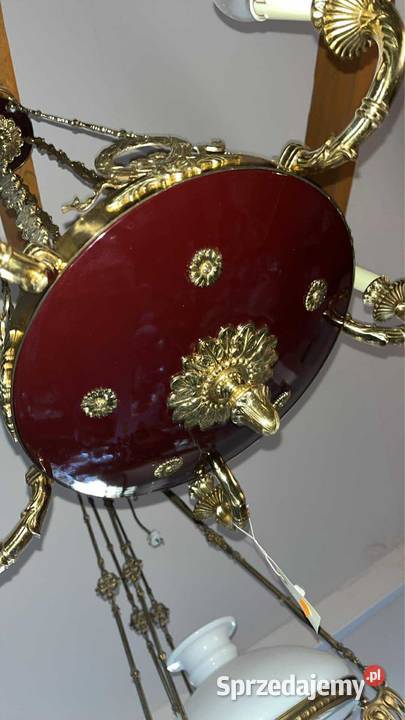Żyrandol Podsufitowy Pięcioramienny Plafon pomorskie sprzedam