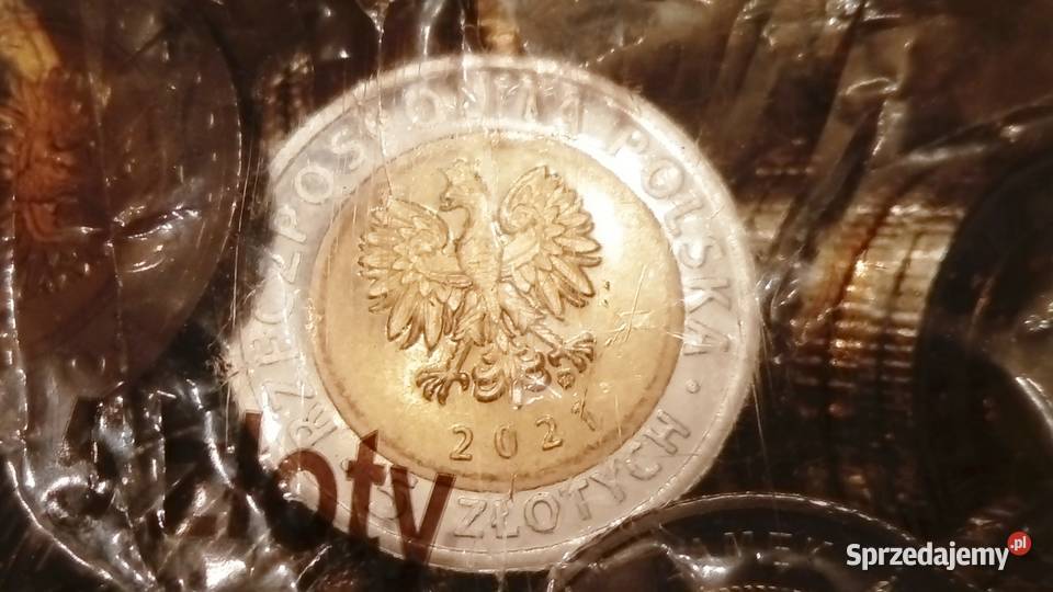 Moneta okolicznościowa 5 2021 r Zamek Książ w Mosina