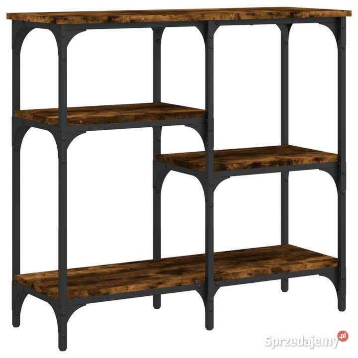 Stolik konsolowy przydymiony dąb 80x29x75 Stoły mazowieckie