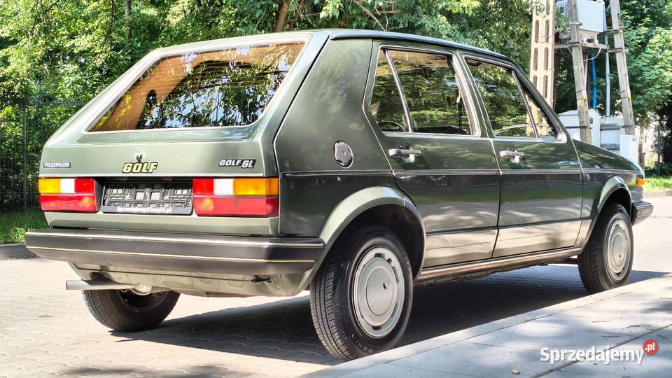 Volkswagen Golf MK1 1981 73 861 Oryginalny łódzkie Zgierz