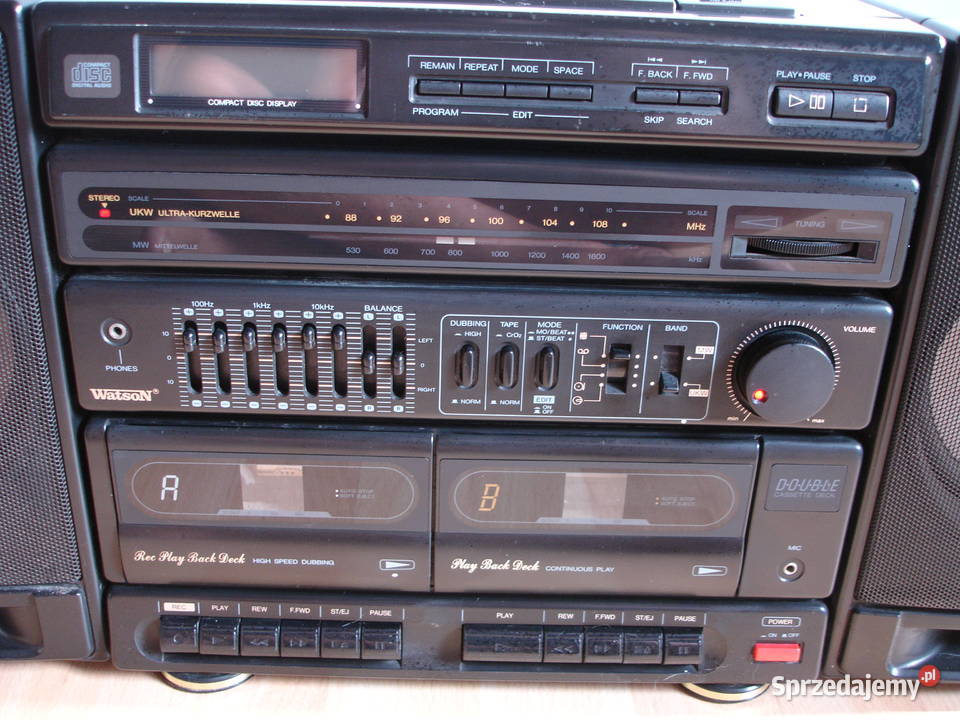 Radiomagnetofon WATSON CO6767 Radioodtwarzacze Zielona Góra
