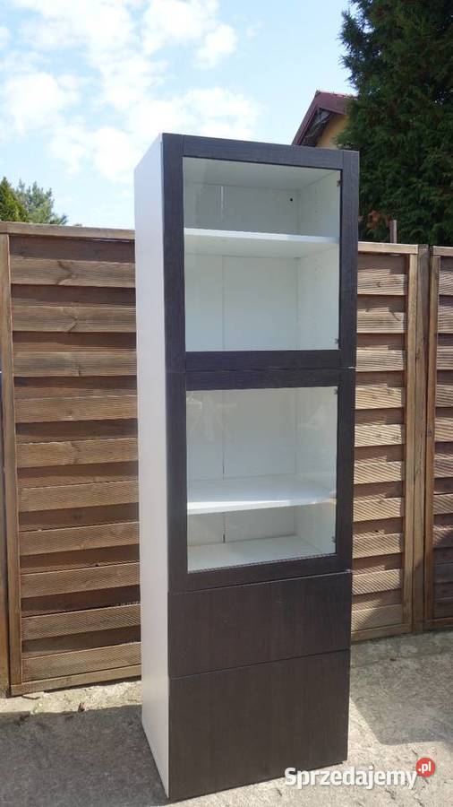 Witryna IKEA Besta szuflady szklane drzwi Dom i Ogród Warszawa