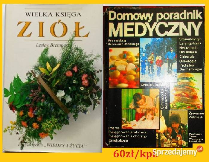 Wielka księga ziół Domowy poradnik medyczny łódzkie Łódź