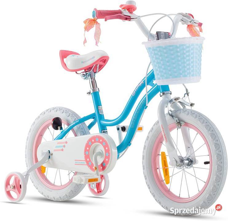 RoyalBaby Rower Dziewczęcy STAR GIRL 18cal 59lat Baby Mix Strzyżów