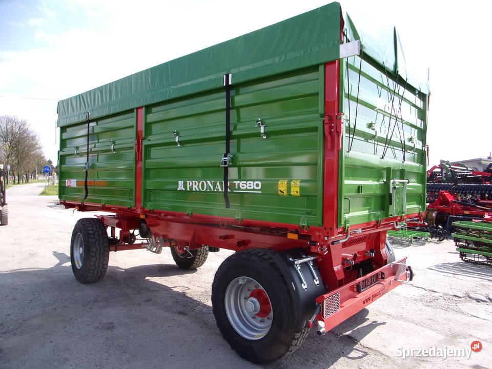 NOWA Przyczepa rolnicza dwuosiowa PRONAR PT680