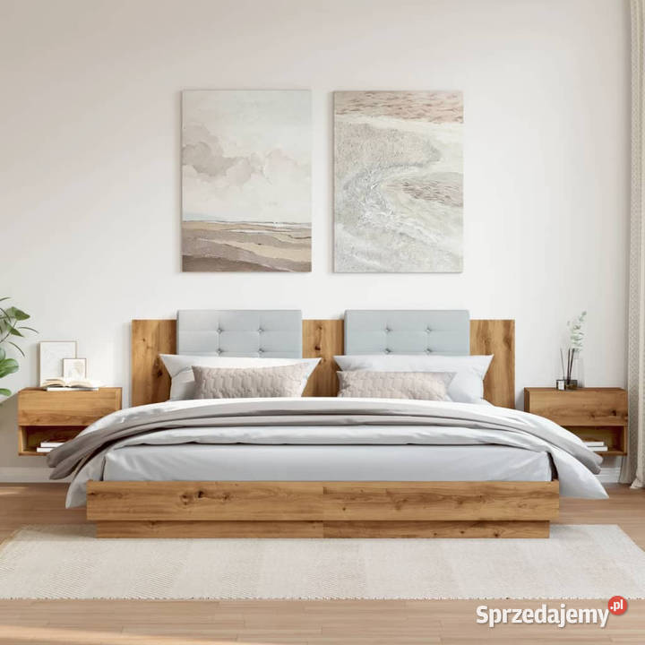 Ścienne szafki nocne 2 dąb artisian WM856823 Warszawa sprzedam