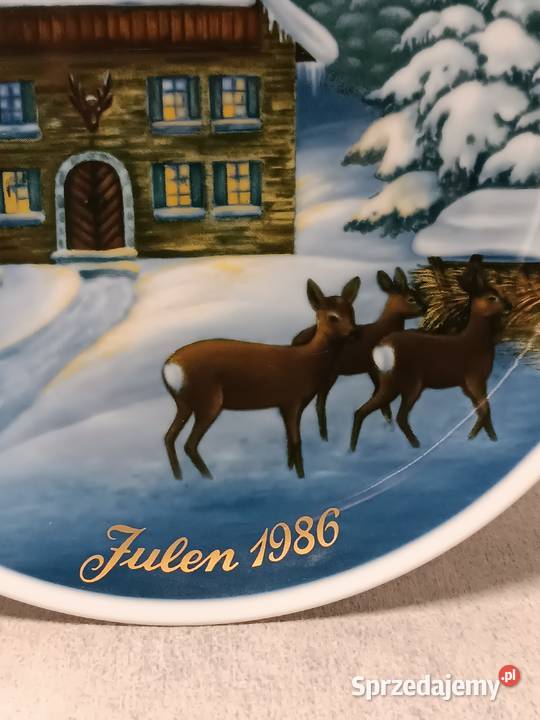 Royal TETTAU 1794 Talerz Kolekcjonerski Julen Dobrzany sprzedam