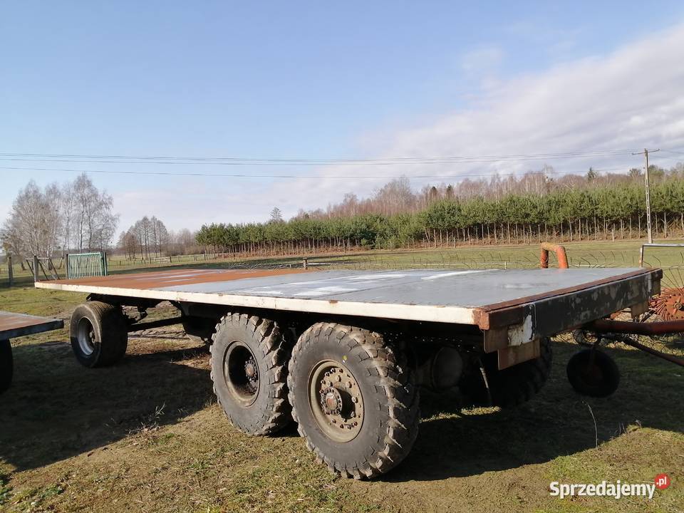 Przyczepa laweta do bel nieuszkodzony mazowieckie