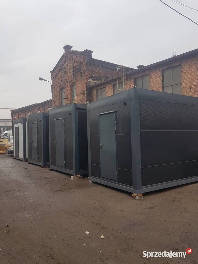 kontener 6m x 3m socjalny biurowy sanitarny ramy Chorzów