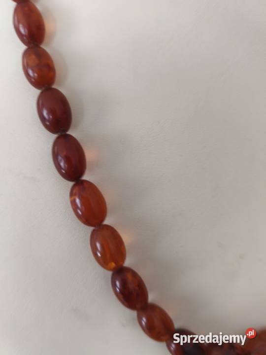 Naszyjnik Bursztyn Oliwki Vintage podlaskie